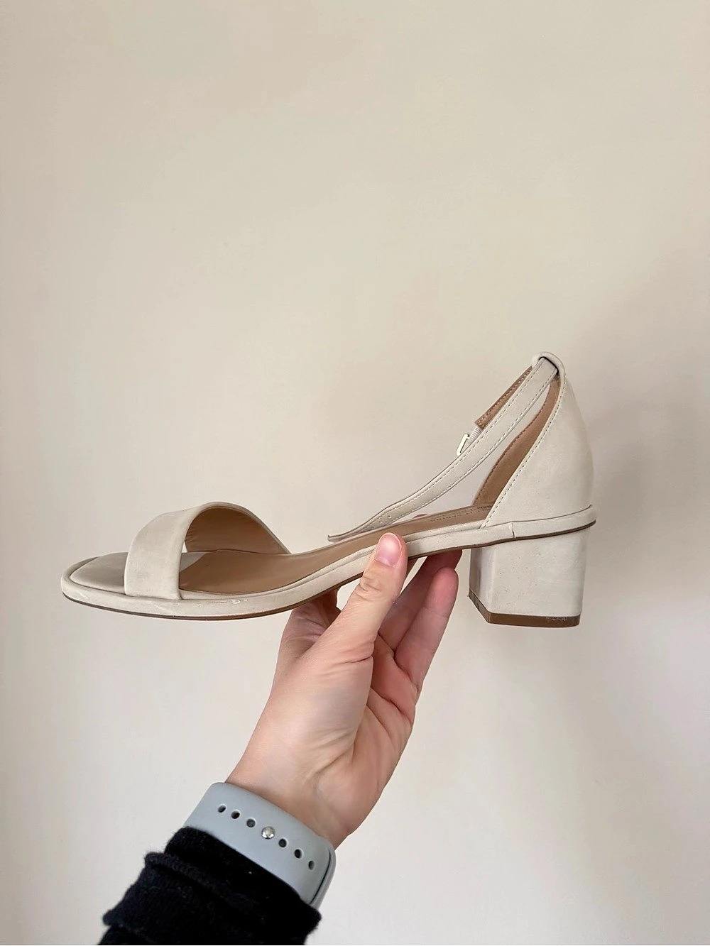 CALL IT SPRING nude Block Heel Sandals